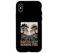 Rooted Deep Running Free Grounded Free Spirit Case for iPhone X/XS