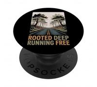 Rooted Deep Running Free Grounded Free Spirit PopSockets Adhesive PopGrip