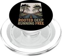 Rooted Deep Running Free Grounded Free Spirit PopSockets PopGrip for MagSafe