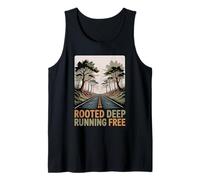 Rooted Deep Running Free Grounded Free Spirit Tank Top