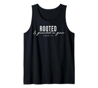 Rooted & Grounded in Grace Christian Jeremiah 17:8 Tank Top
