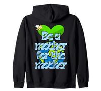 Rooted in Care - Be a Mother for the Mother Zip Hoodie