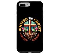 Rooted In Christ Christian Cross With Roots Christianity Case for iPhone 7 Plus/8 Plus