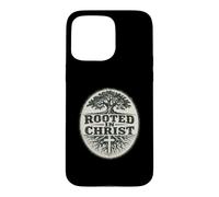 Rooted In Christ Christian Faith Colossians 2 7 Case for iPhone 15 Pro Max