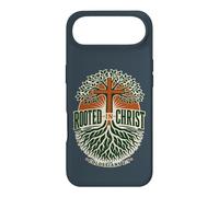 Rooted in Christ Colossians 2:7 Christian Faith Cross Tree Case for iPhone Air