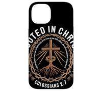 Rooted In Christ Colossians 2 7 Faith Christian Apparel Case for iPhone 14