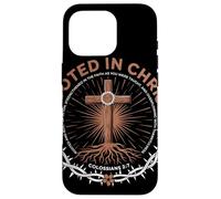 Rooted In Christ Colossians 2 7 Faith Christian Apparel Case for iPhone 16 Pro