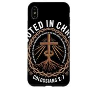 Rooted In Christ Colossians 2 7 Faith Christian Apparel Case for iPhone XS Max