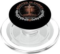 Rooted In Christ Colossians 2 7 Faith Christian Apparel PopSockets PopGrip for MagSafe