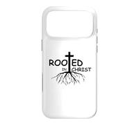 Rooted in Christ Lover Christian Gift for Men Women Kids Case for iPhone 17 Pro Max