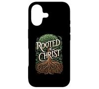 Rooted in Christ Shirt Tree Roots Faith Jesus Christian Case for iPhone 17