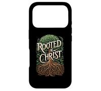 Rooted in Christ Shirt Tree Roots Faith Jesus Christian Case for iPhone 17 Pro