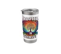 Rooted in Christ Stainless Steel Insulated Tumbler
