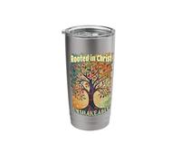 Rooted in Christ: Unshakable Stainless Steel Insulated Tumbler