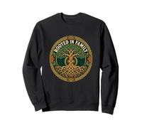 Rooted In Family Celtic Ancestral Roots Design Sweatshirt