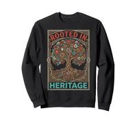 Rooted In Heritage Tree of Life Folk Art Sweatshirt