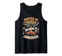 Rooted in Korea Growing in America Korean Pride Heritage Tank Top