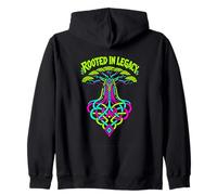 Rooted In Legacy Celtic Tree Zip Hoodie