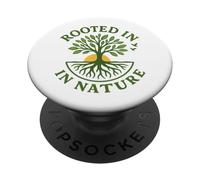 Rooted in Nature Eco Tree Roots Design PopSockets Adhesive PopGrip