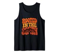 Rooted in The South Tree Silhouette Tank Top