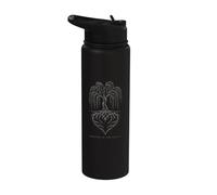 Rooted in The South Willow Tree Heart Stainless Steel Insulated Water Bottle