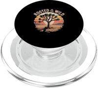 Rooted in the Wild Joshua Tree Vintage Nature Art PopSockets PopGrip for MagSafe