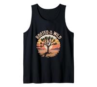 Rooted in The Wild Joshua Tree Vintage Nature Art Tank Top