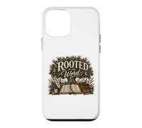 Rooted in the Word Christian Bible Study Girl Faith Design Case for iPhone 12 mini