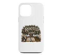 Rooted in the Word Christian Bible Study Girl Faith Design Case for iPhone 13 Pro Max