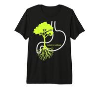Rooted in Wellness Tree Design - Gut Health Premium T-Shirt