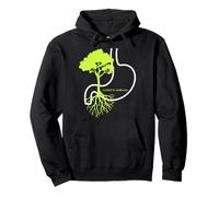 Rooted in Wellness Tree Design - Gut Health Pullover Hoodie