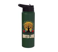 Rooted June Tree Nature Sun Stainless Steel Insulated Water Bottle