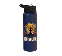 Rooted June Tree Nature Sun Stainless Steel Insulated Water Bottle