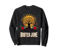 Rooted June Tree Nature Sun Sweatshirt