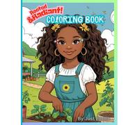 Rooted & Radiant Coloring Book: Adorable Illustrations for Your Young Black Homestead Princess