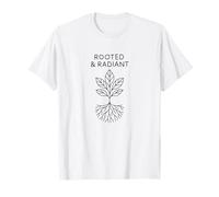 Rooted & Radiant - Nature and Energy Motif T-Shirt