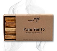 rooted.® The Original Palo Santo - Indian [Smoking Wood] from Peru - Sacred Wood - 100% Controlled and Sustainable Harvest - Meditation and Cleaning Rituals