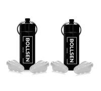 Rooth C&P Earplugs for Sleeping - Anti-Snore Silicone Earplugs with 25 dB Noise Reduction - Comfortable for All Day & Night Wear - Easy Insertion & Removal - Durable & Reusable 100x (2)