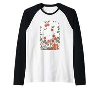 Rooting for Everyone Especially My Tomatoes Gardening Raglan Baseball Tee