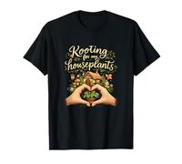 Rooting for My Houseplants Plant Parent Cottagecore Art T-Shirt