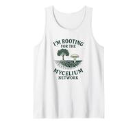Rooting for The Mycelium Network Fungi and Tree Lover Tank Top