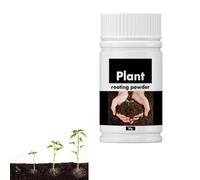 Rooting Powder for Cuttings,Root Growth Stimulator Plant Root Booster,Root Fertilizer Seedling Help New Roots on Cuttings and Promotes Strong Healthy Roots for Difficult To Root Plants (50g)