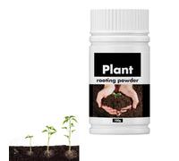 Rooting Powder for Cuttings,Root Growth Stimulator Plant Root Booster,Root Fertilizer Seedling Help New Roots on Cuttings and Promotes Strong Healthy Roots for Difficult To Root Plants (100g)