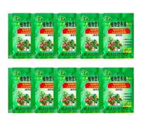 Rooting Powder for Plant Cuttings, 10Pcs Rooting Hormone Naphthaleneacetic Acid for Plant Cuttings & Transplants 10g Soluble Root Growth Stimulator