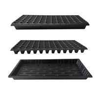 RooTrimmer 10 Pack 1020 Seed Starter Trays and 10 Pcs 72 Cell Plug Trays, Thick Durable Seedling Plastic Nursery Tray for TD538 1020 Tray Germination (10 Sets)