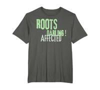 Roots Darling, Affected T-Shirt, Men's Big and Tall, Asphalt Grey, 2X Tall