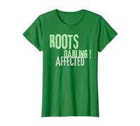 Roots Darling, Affected T-Shirt, Women, Kelly Green, X-Large