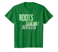 Roots Darling, Affected T-Shirt, Youth, Kelly Green, 2T