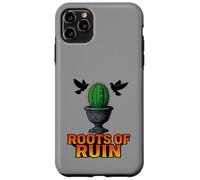 Roots of Ruin Cracked Urn and Cactus Dark Gothic Blackbird Case for iPhone 11 Pro Max