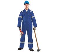 Roots Original RO18090 Flame Buster Classic Nordic Work Overalls Size 60 Royal Royal